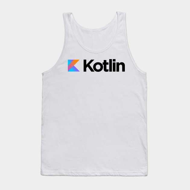 Kotlin logo - programming language Tank Top by hipstuff